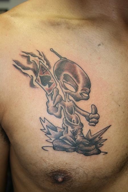 Tattoos - Alien - 86109